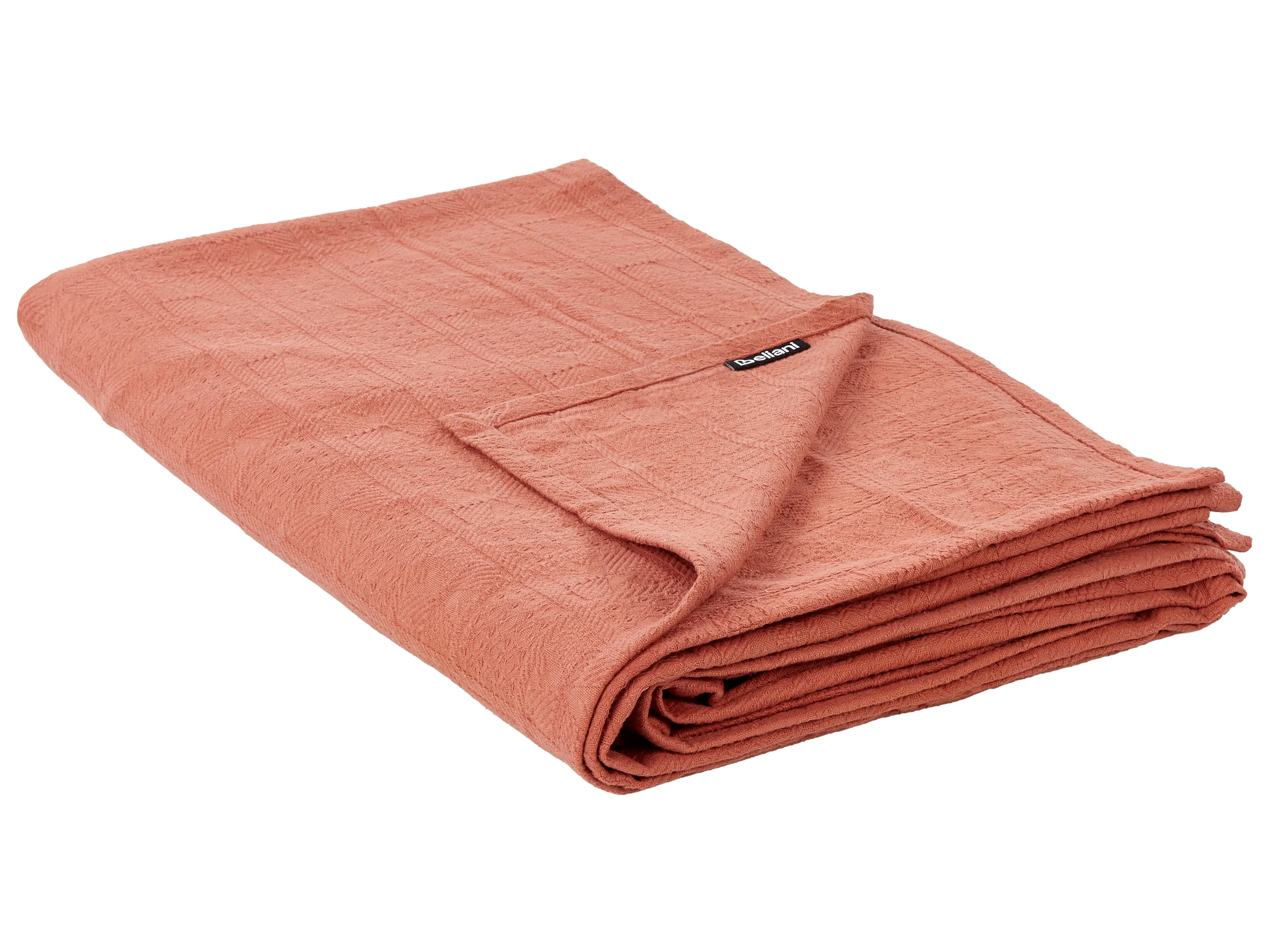 Colcha MARAKA Algodón 200 x 220 cm Rojo claro