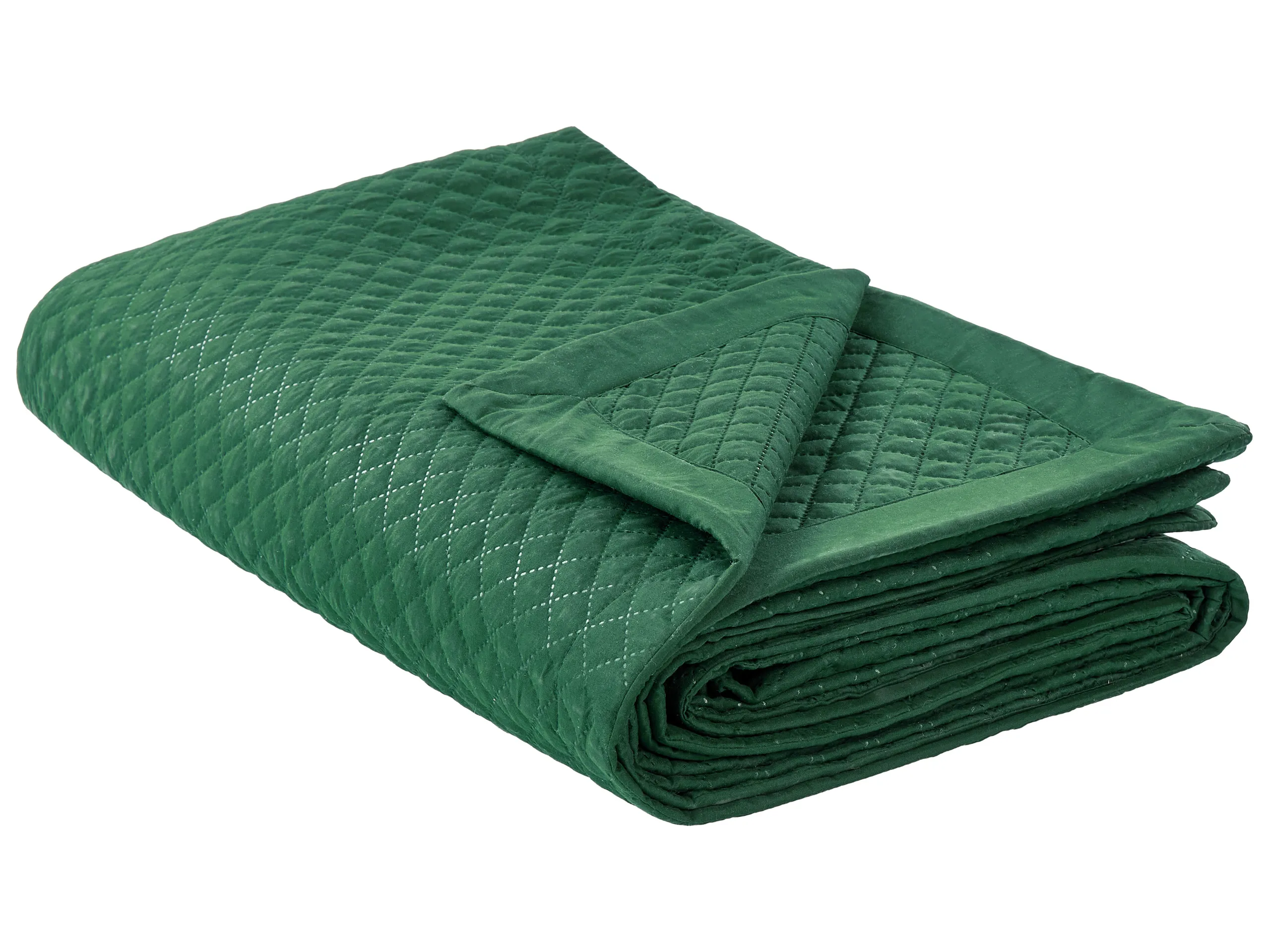 Colcha NAPE 200 x 220 cm Verde oscuro