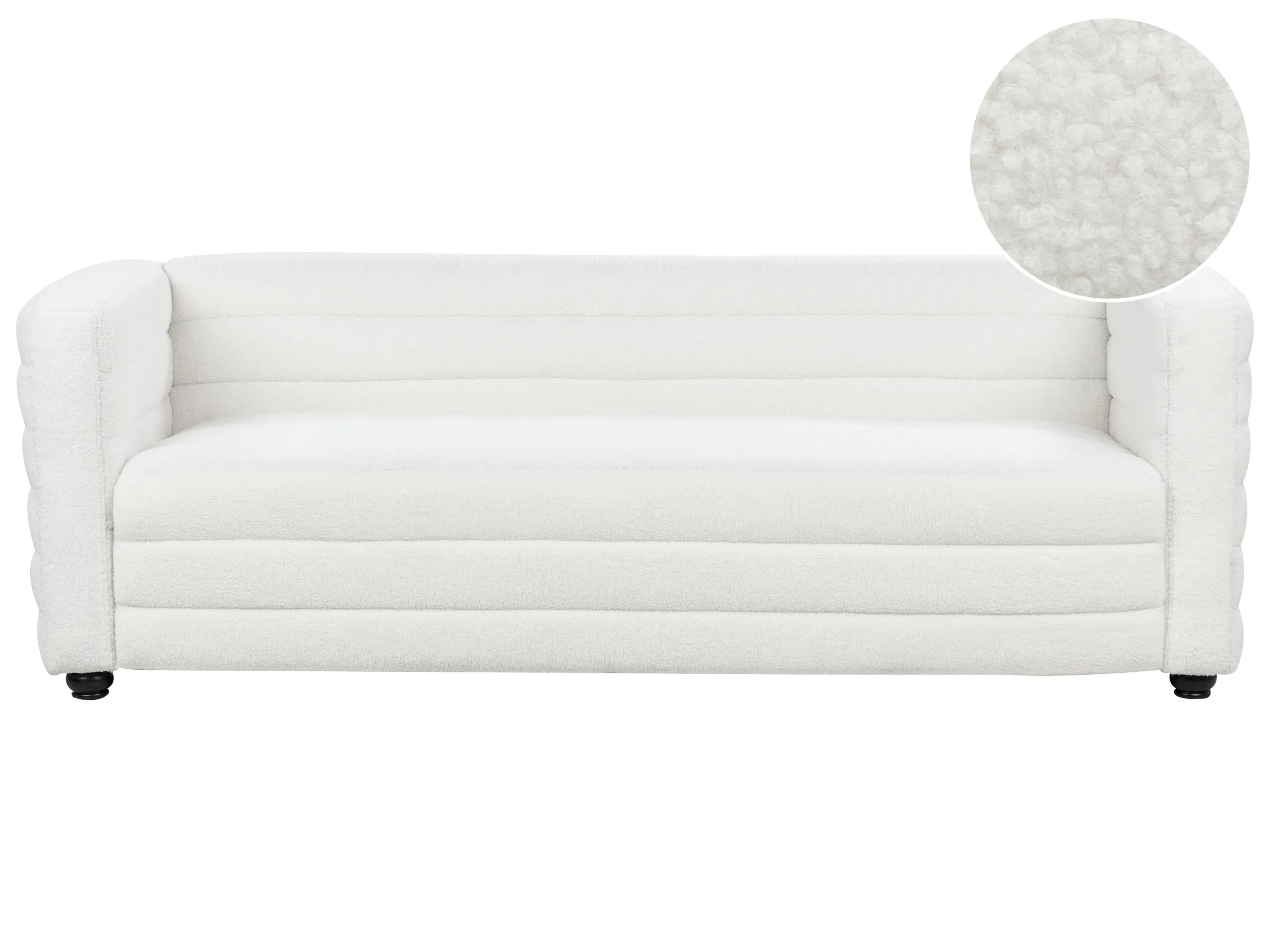 Sofa 3 Seater HOFN Boucle Off-White