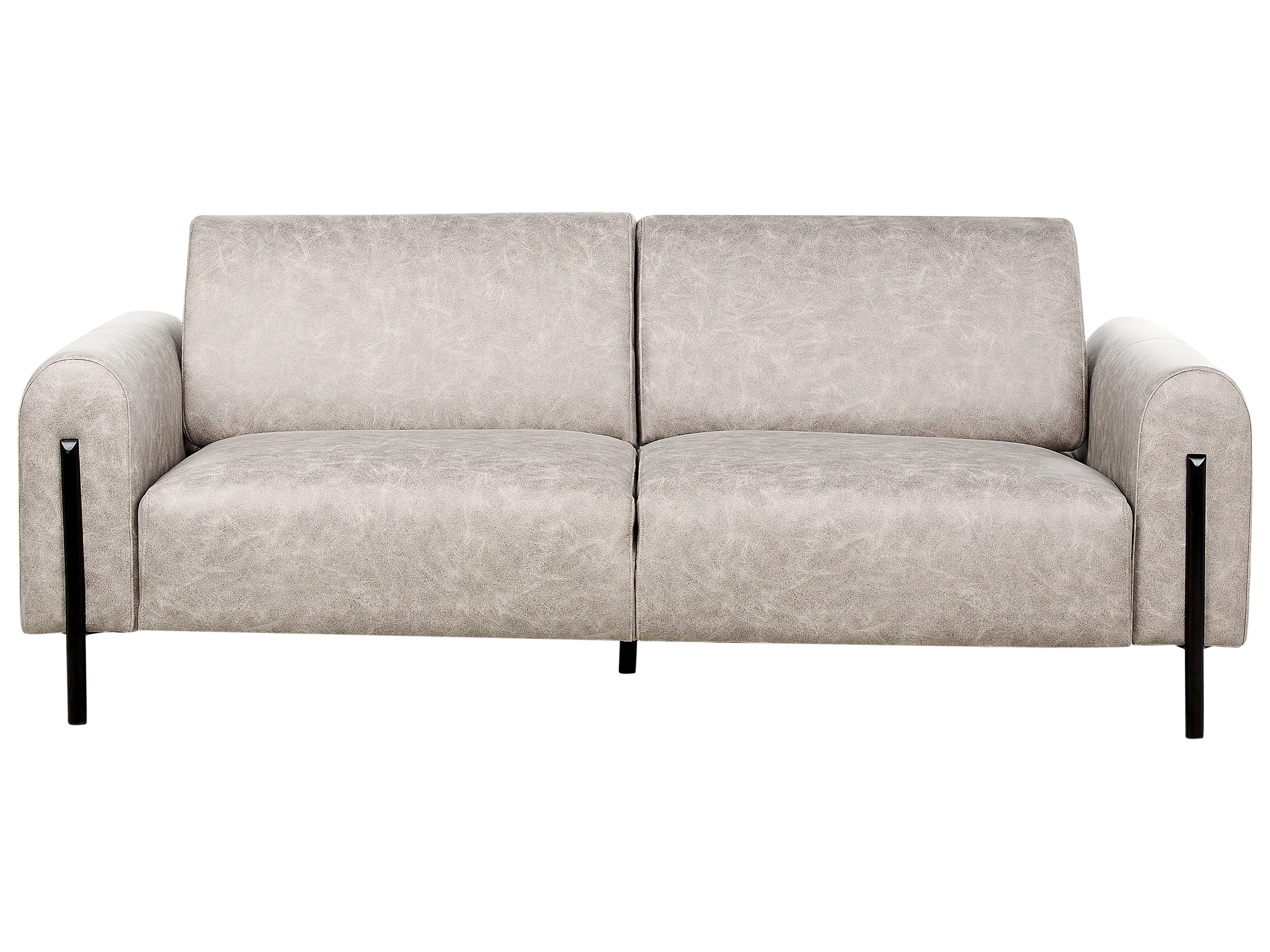 Sofa 3 Seater ASKIM Fabric Light Grey