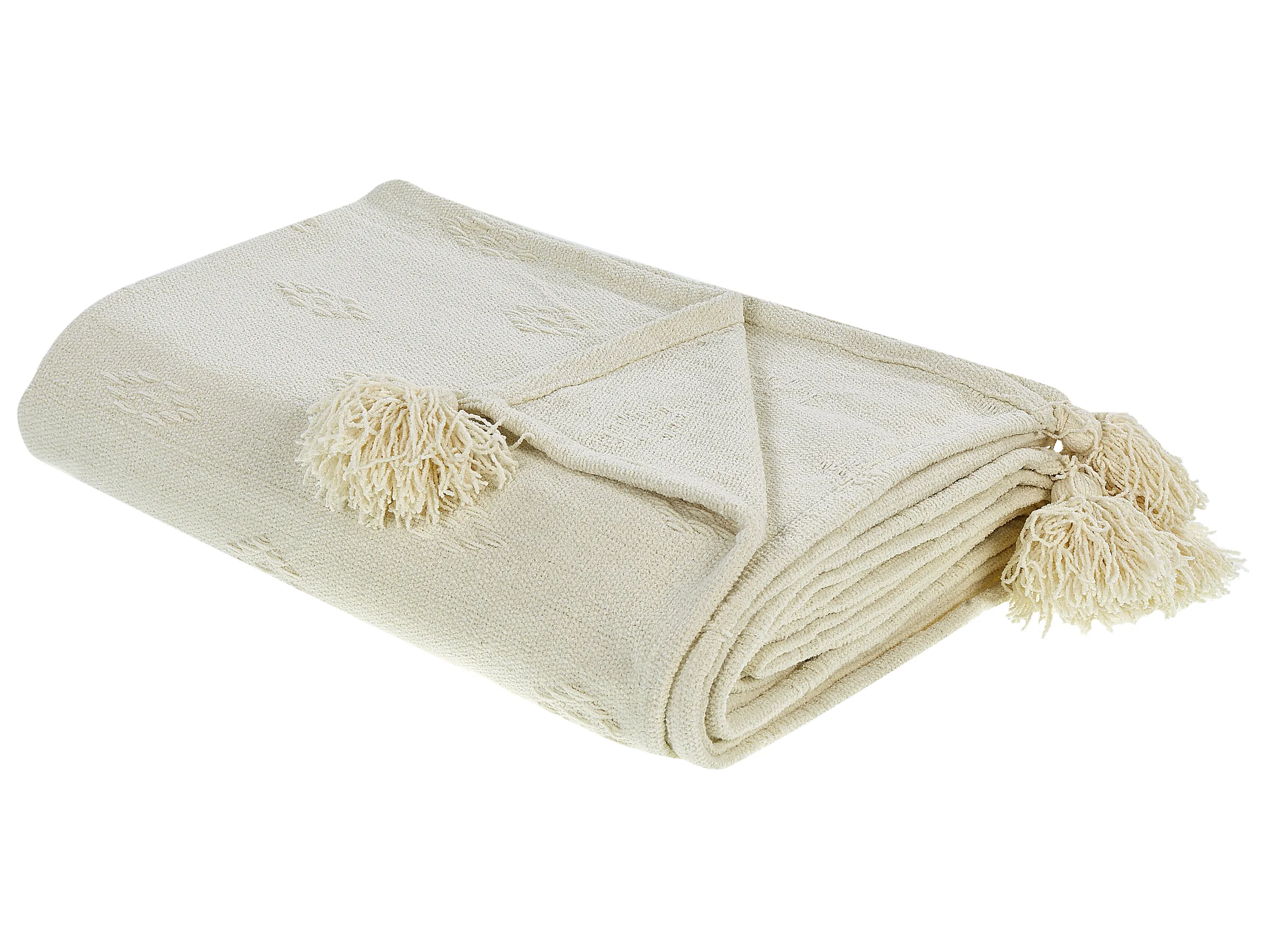 Colcha KAZY Algodón 150 x 200 cm Beige