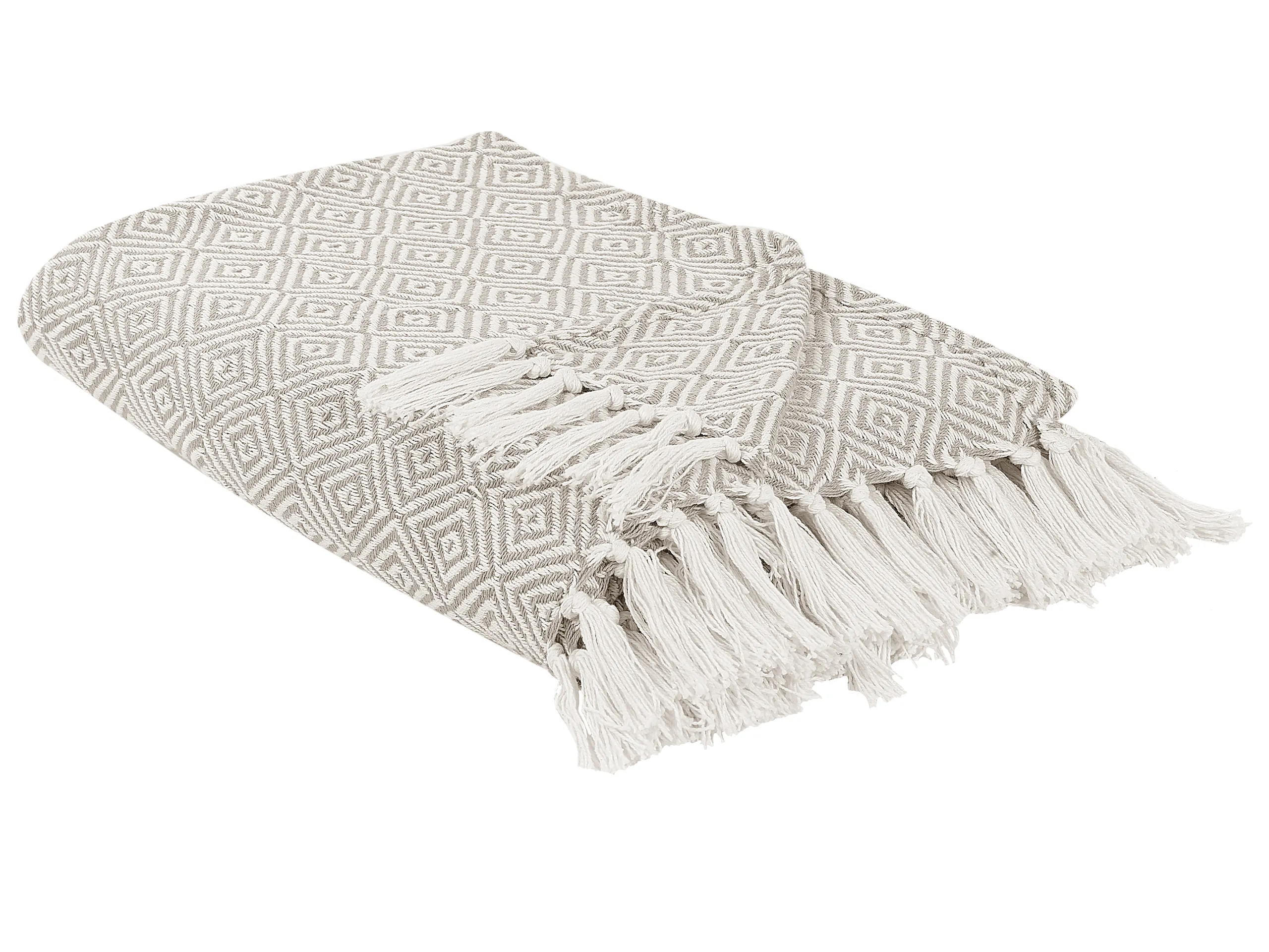Colcha TOUTLI Algodón 220 x 240 cm Gris pardo