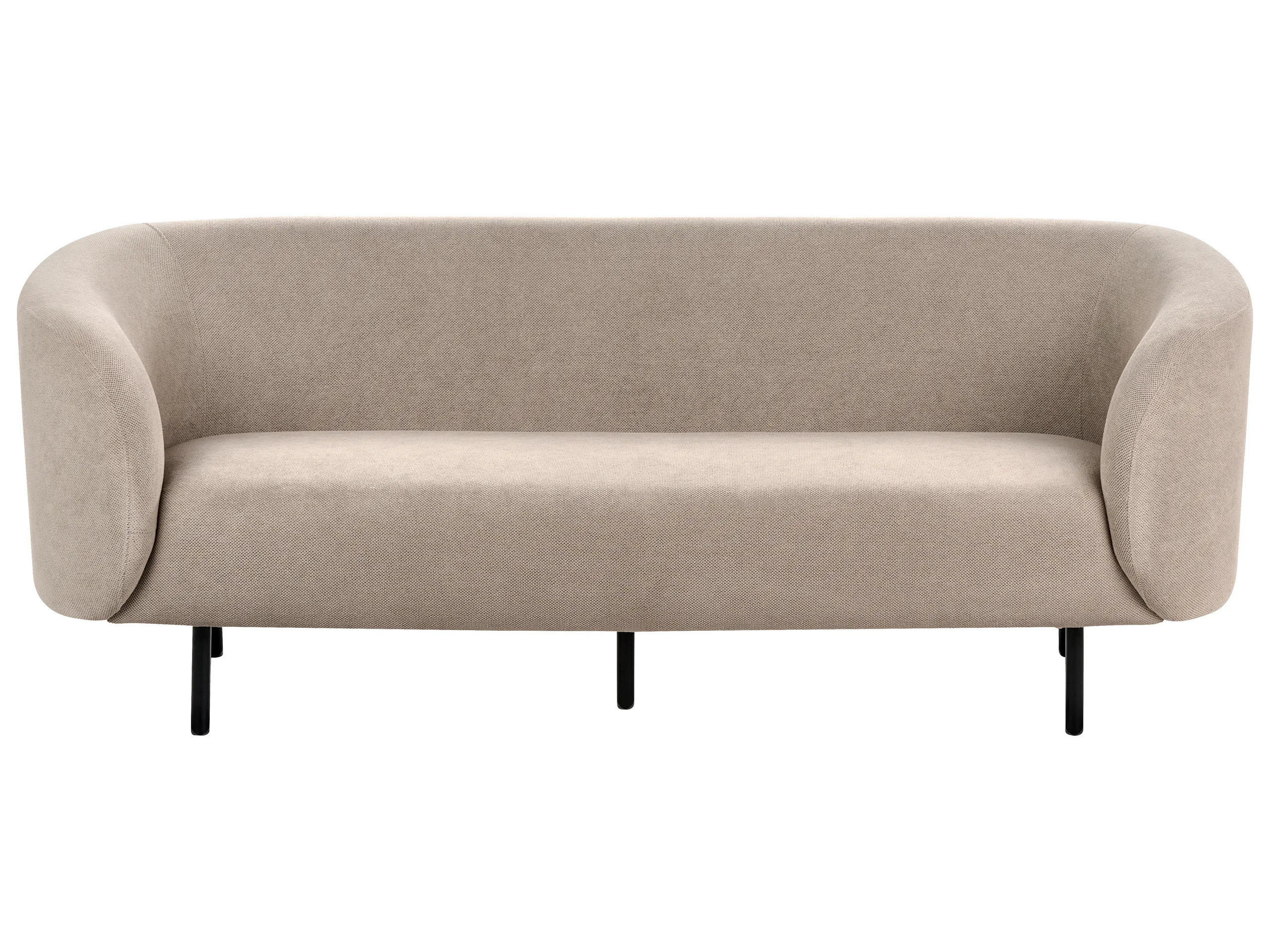 Sofa 3 Seater LOEN Fabric Taupe