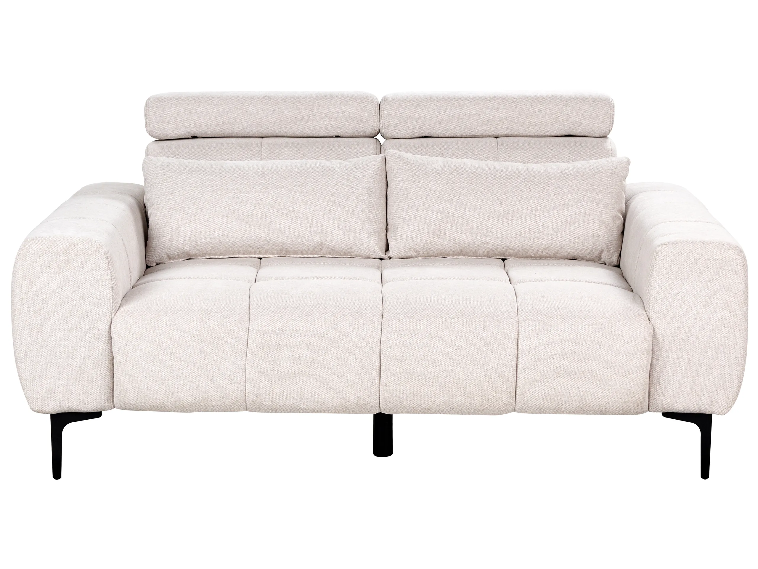 Sofa 2 Seater VEGAMO Fabric Beige
