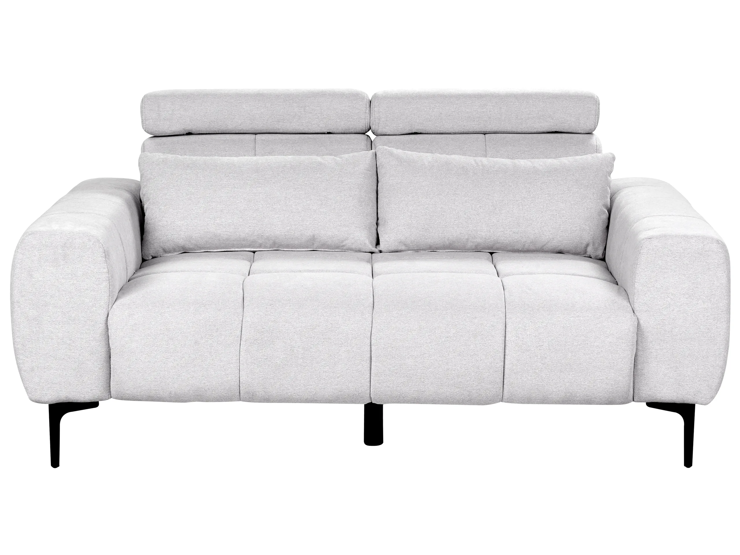 Sofa 2 Seater VEGAMO Fabric Grey