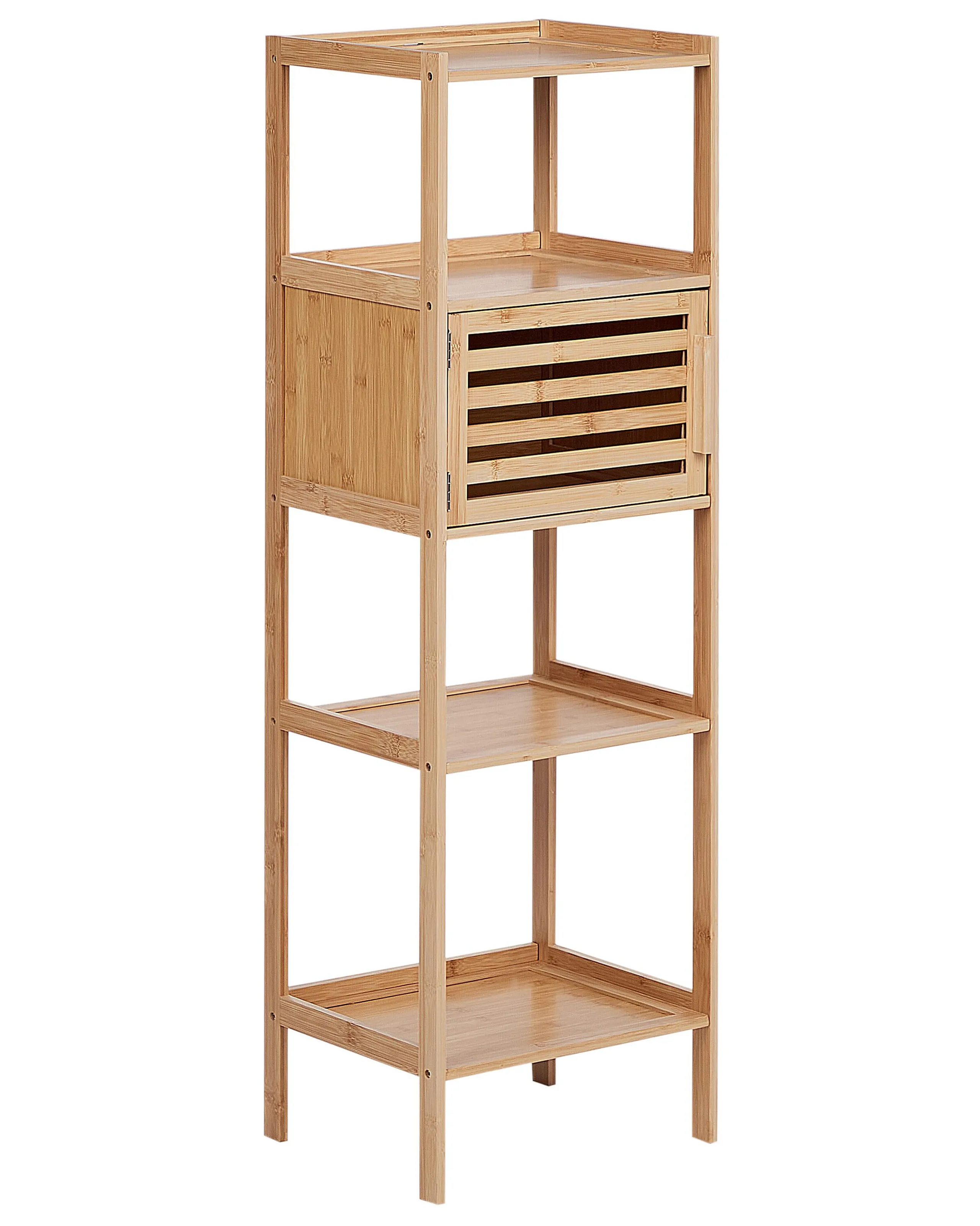 Shelving Unit LAFAYETTE Bamboo Light Brown