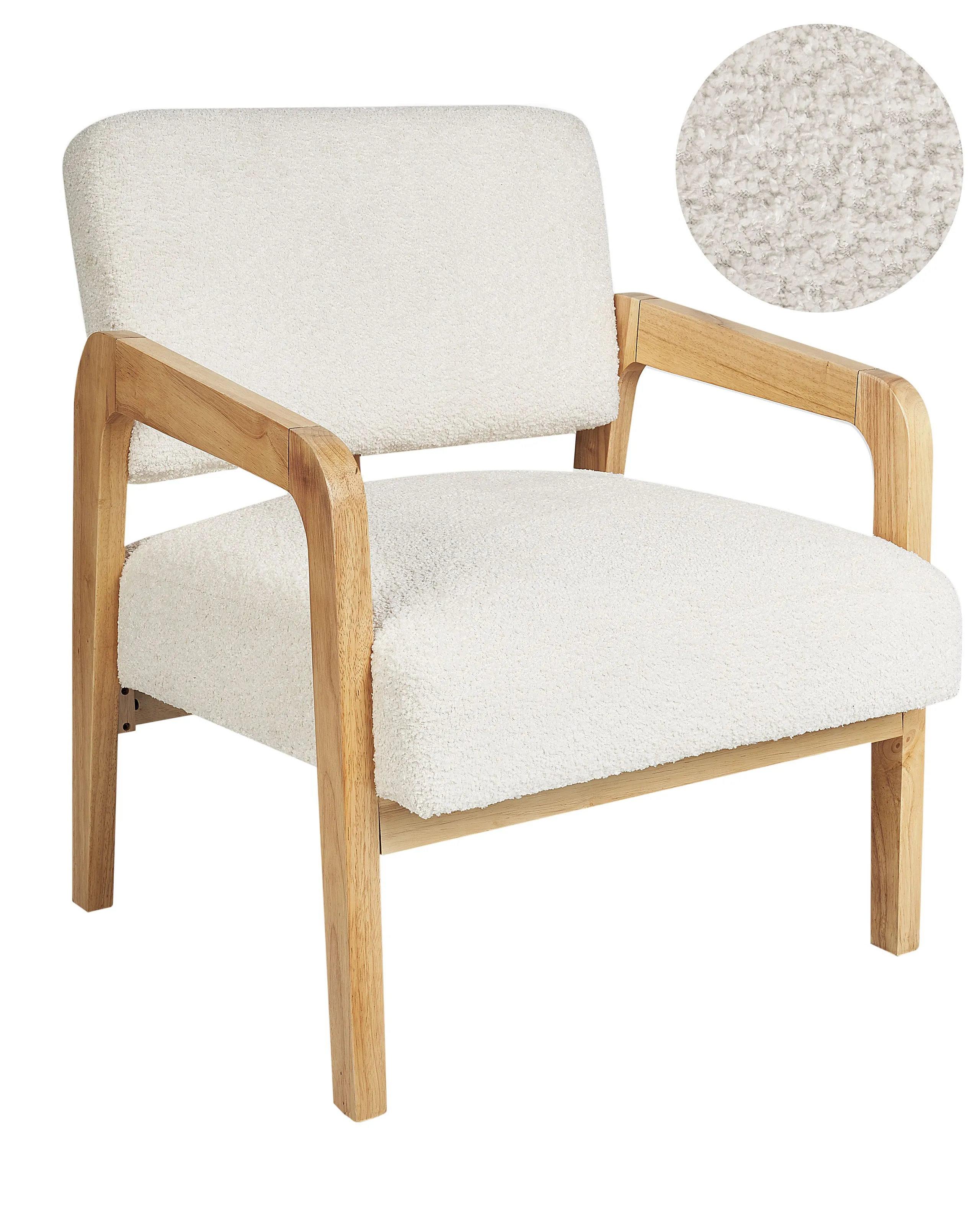 Armchair HJO Boucle Off-White