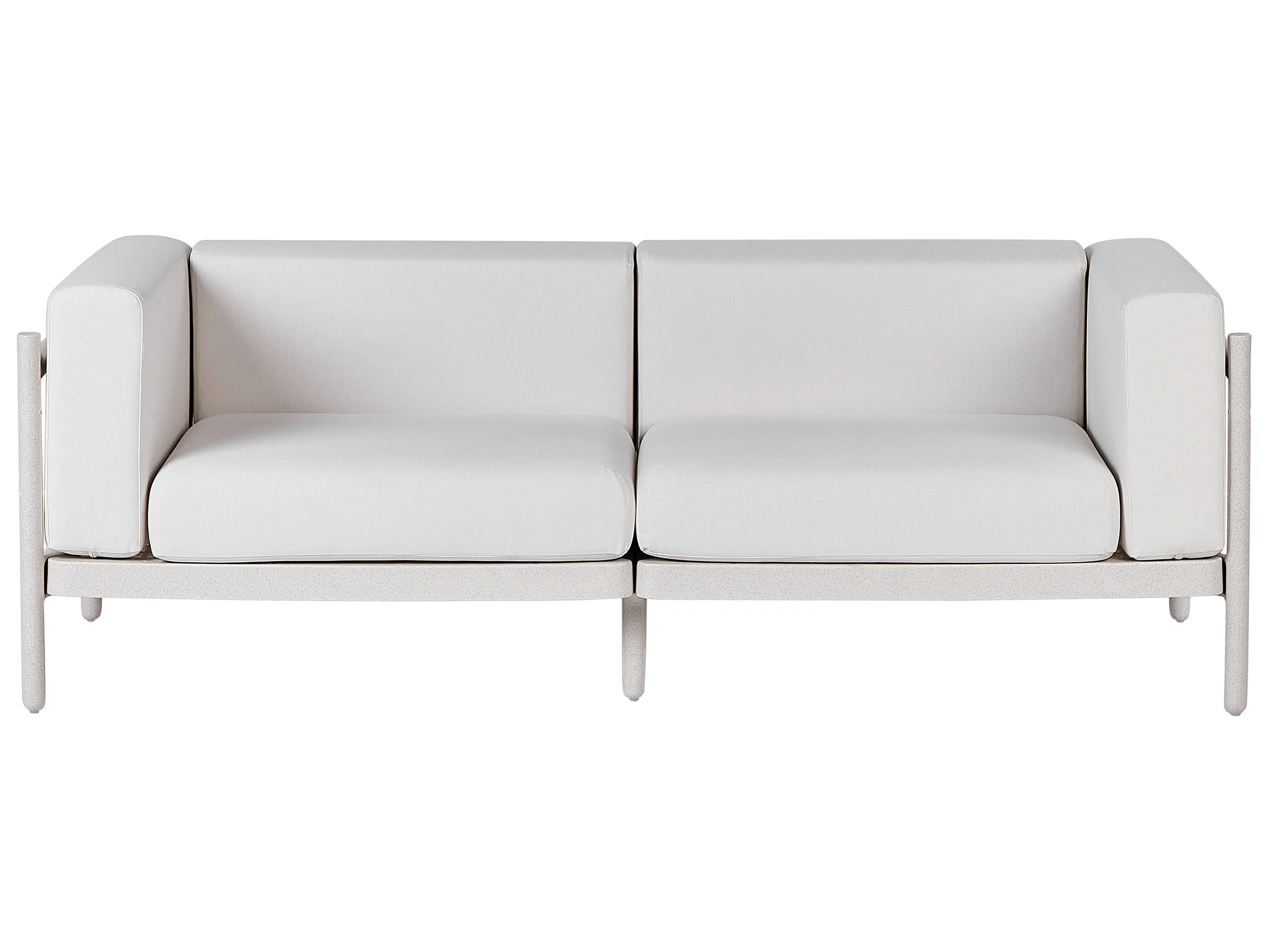Garden Sofa 2 Seater FERRETTI Light Beige