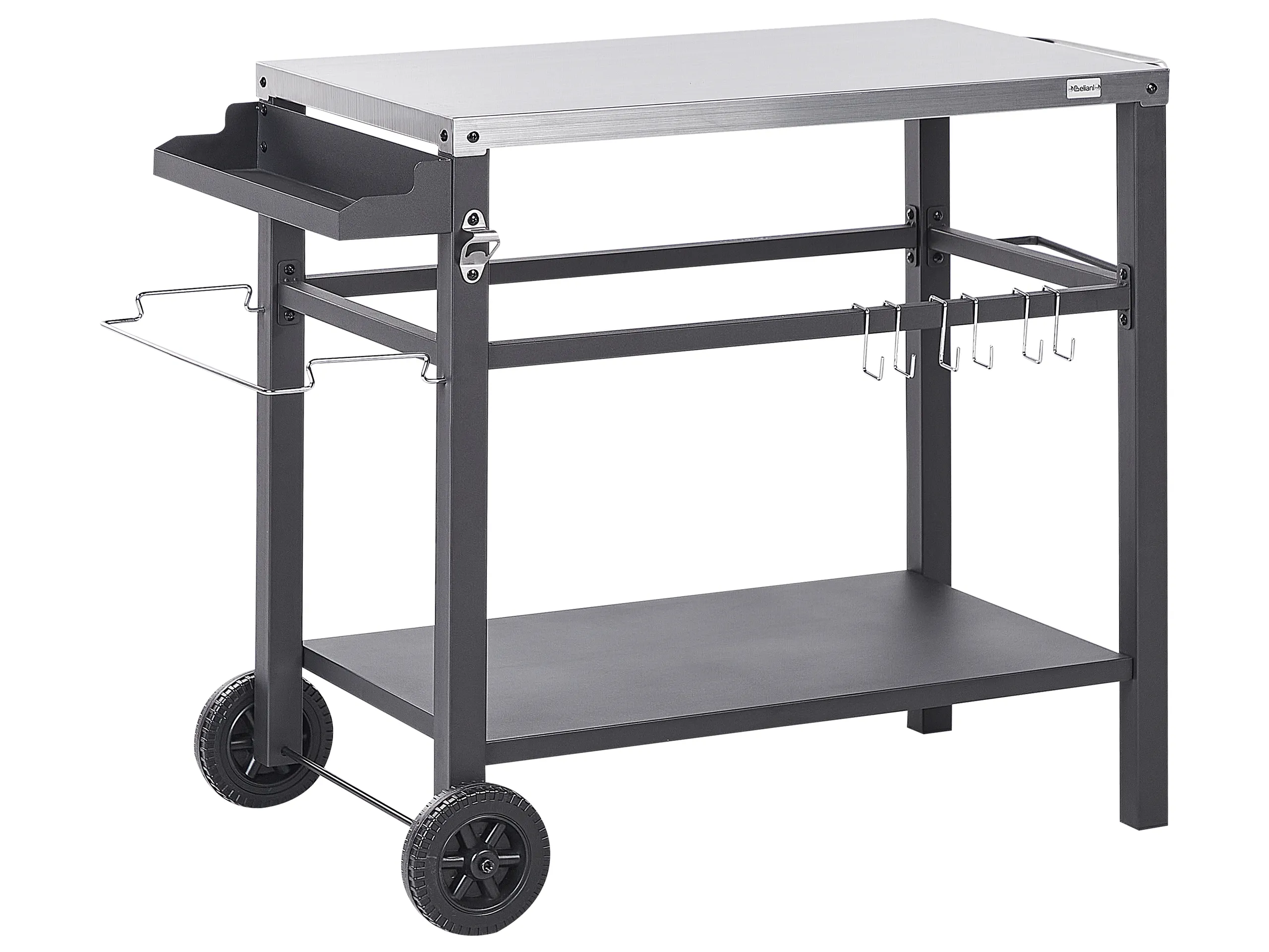 Carrito de cocina exterior SPIAZZI Metal Negro