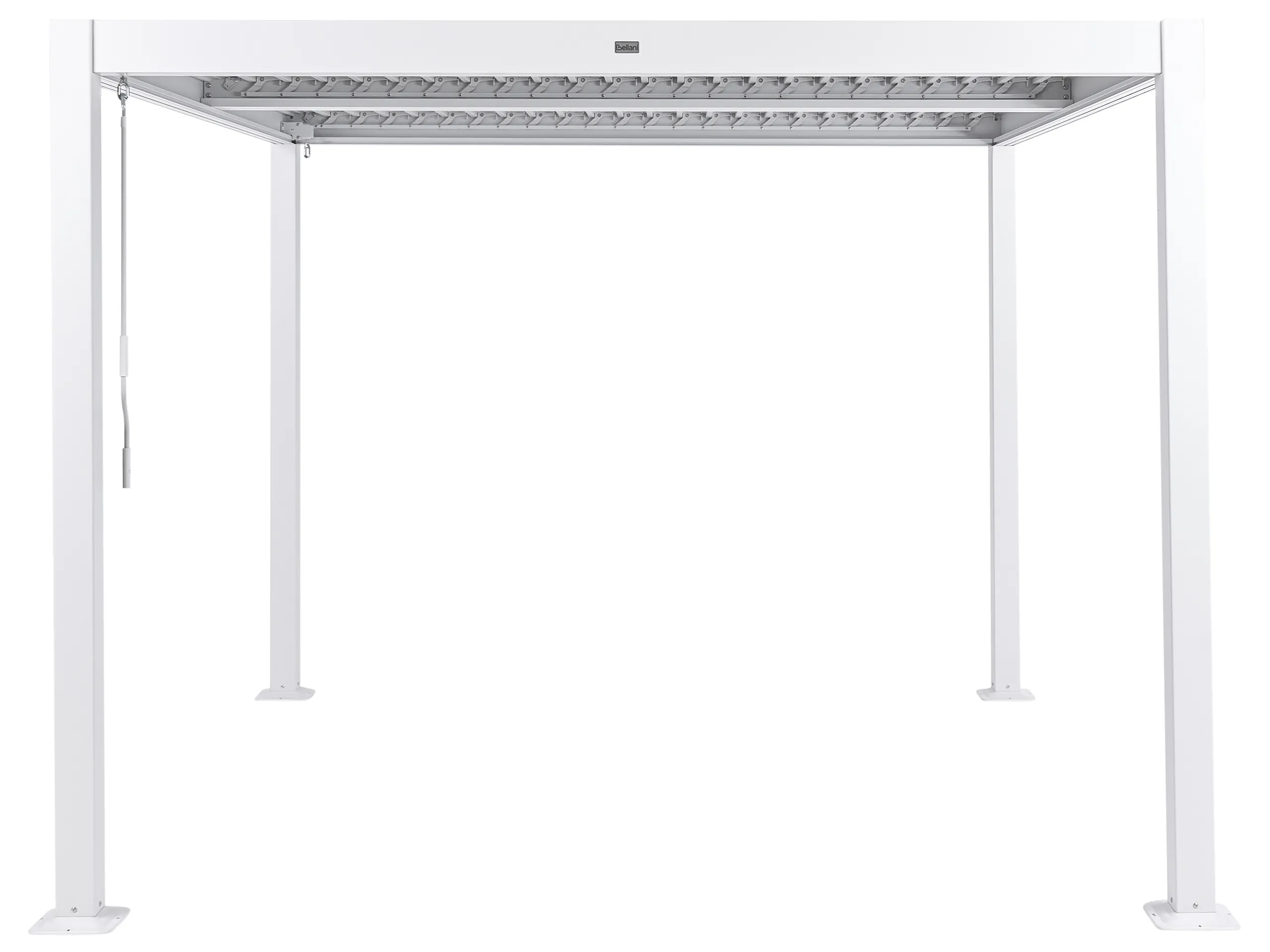 Cenador FORNOLI Metal 296 cm 296 cm Blanco