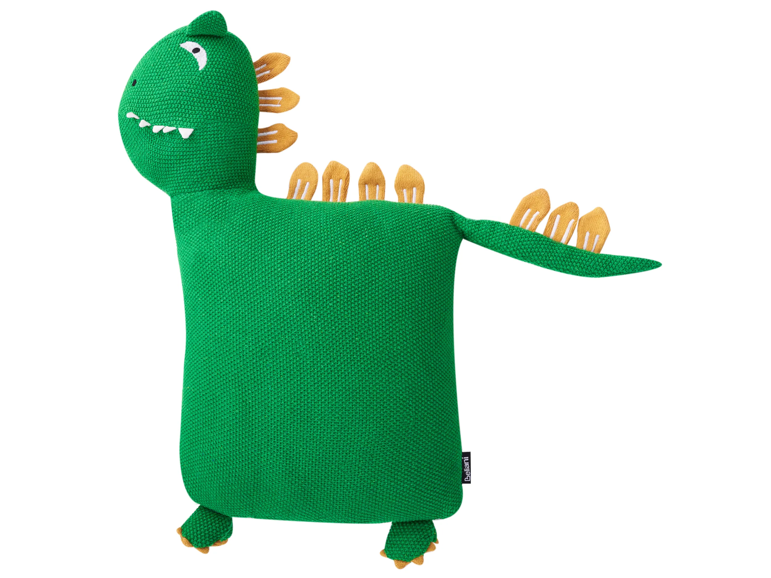 Conjunto de 2 cojines decorativos DINOS Algodón 45 x 45 cm Verde Dinosaurio