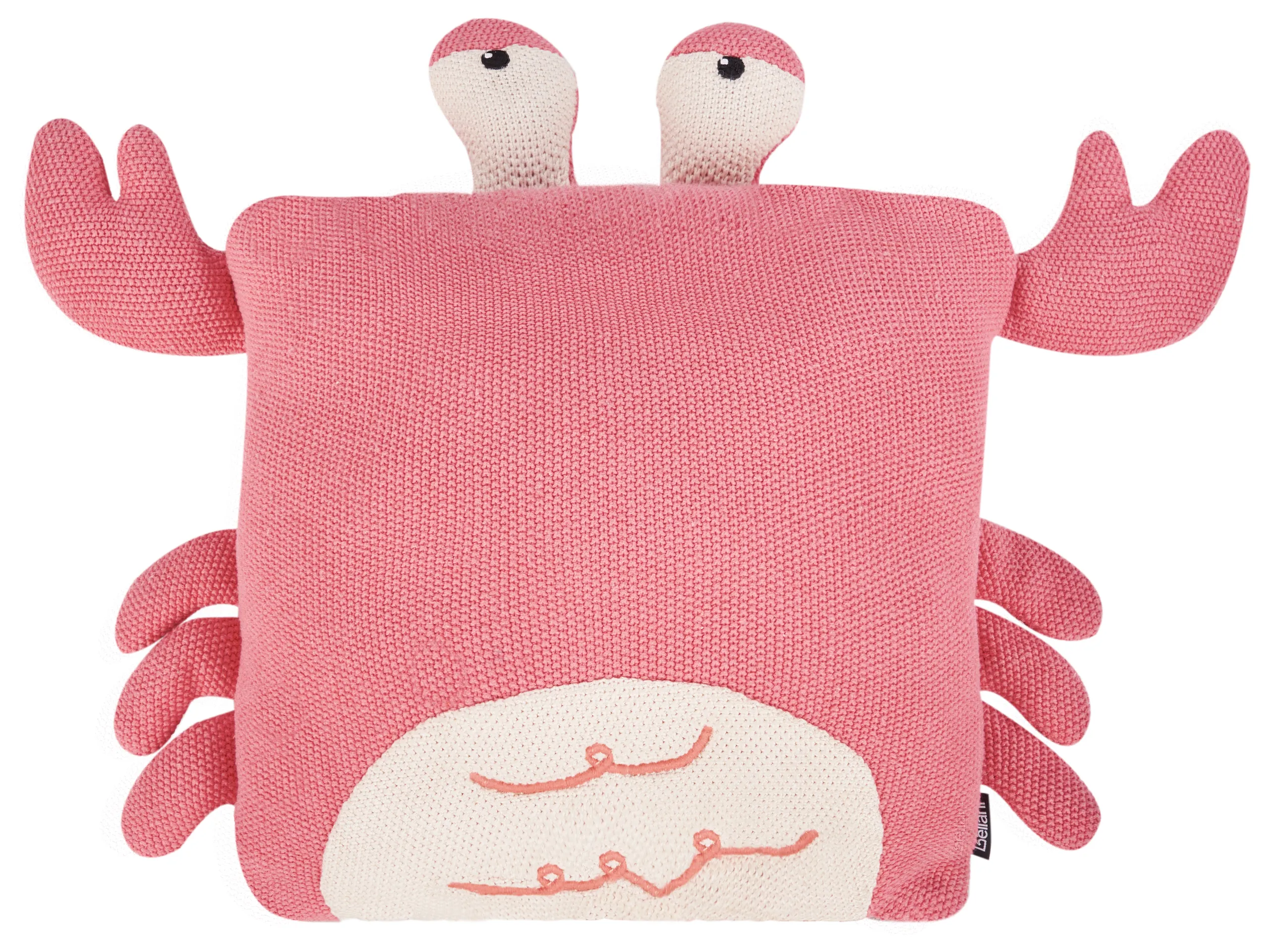 Conjunto de 2 cojines decorativos JARGALLI Algodón 35 x 35 cm Rosa Cangrejo