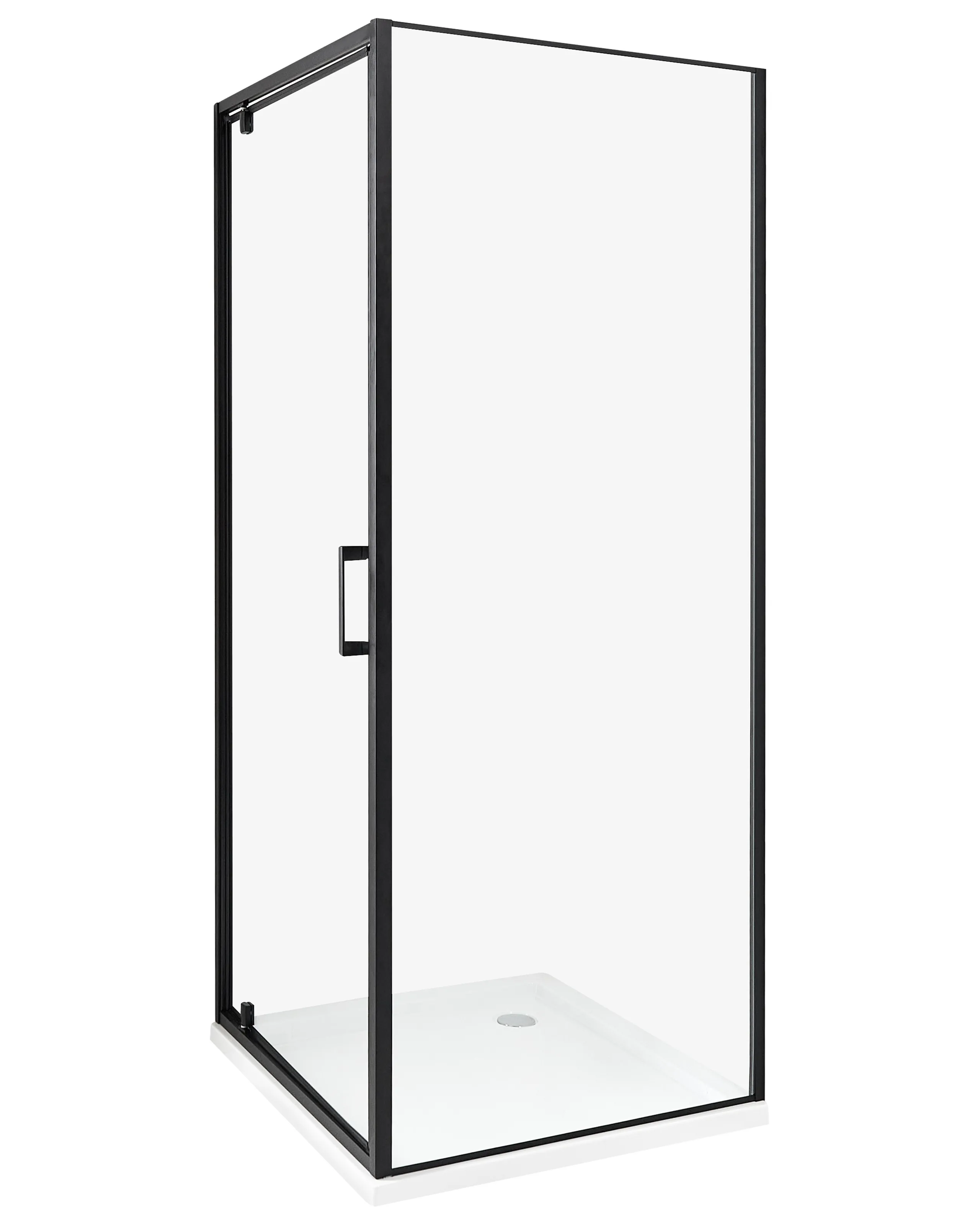 Cabina de ducha DARLI 70 x 70 x 185 cm Negro