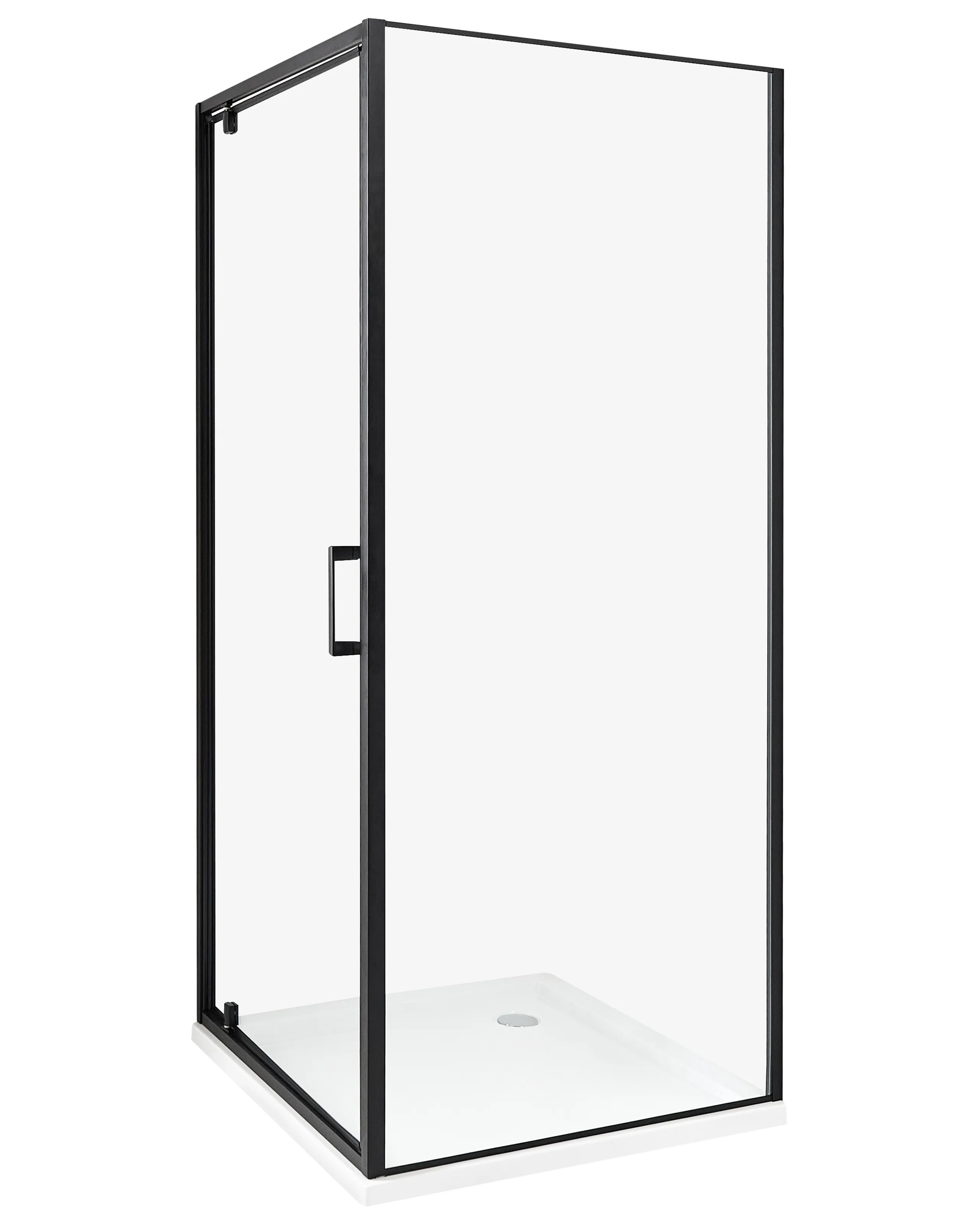 Cabina de ducha DARLI 80 x 80 x 185 cm Negro
