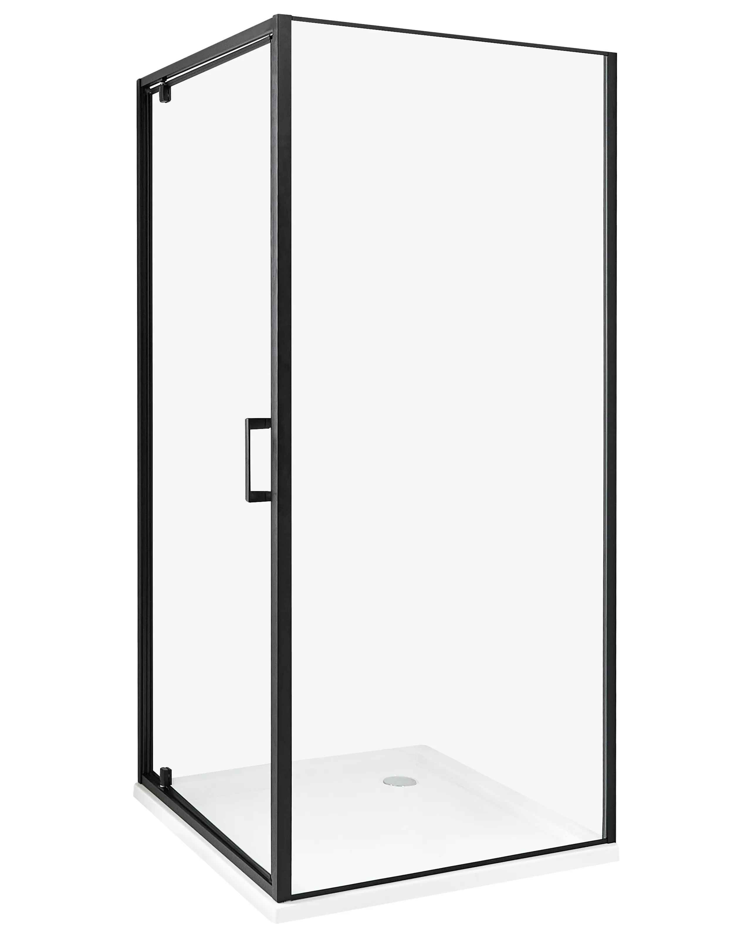 Cabina de ducha DARLI 90 x 90 x 185 cm Negro