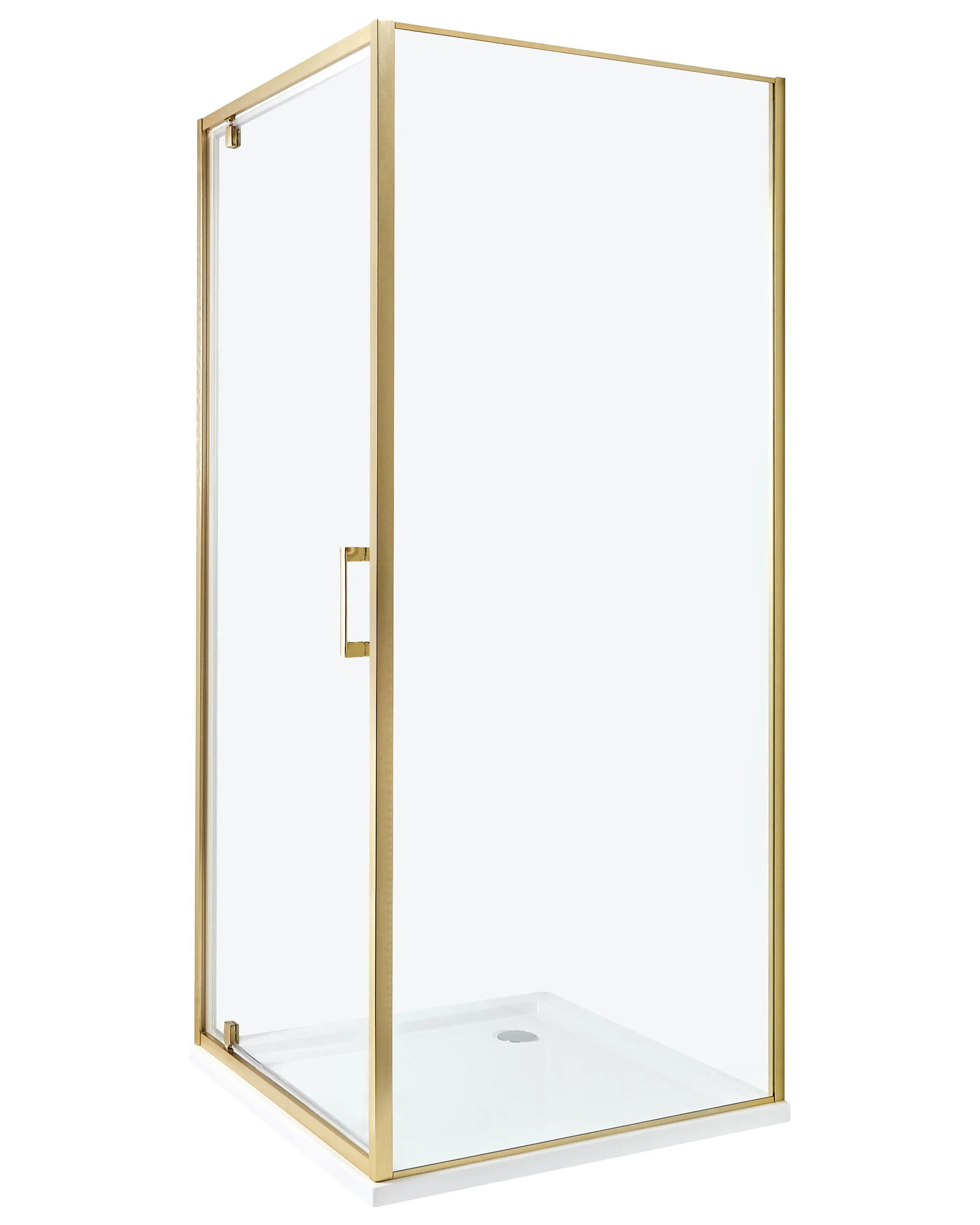 Cabina de ducha DARLI 80 x 80 x 185 cm Dorado