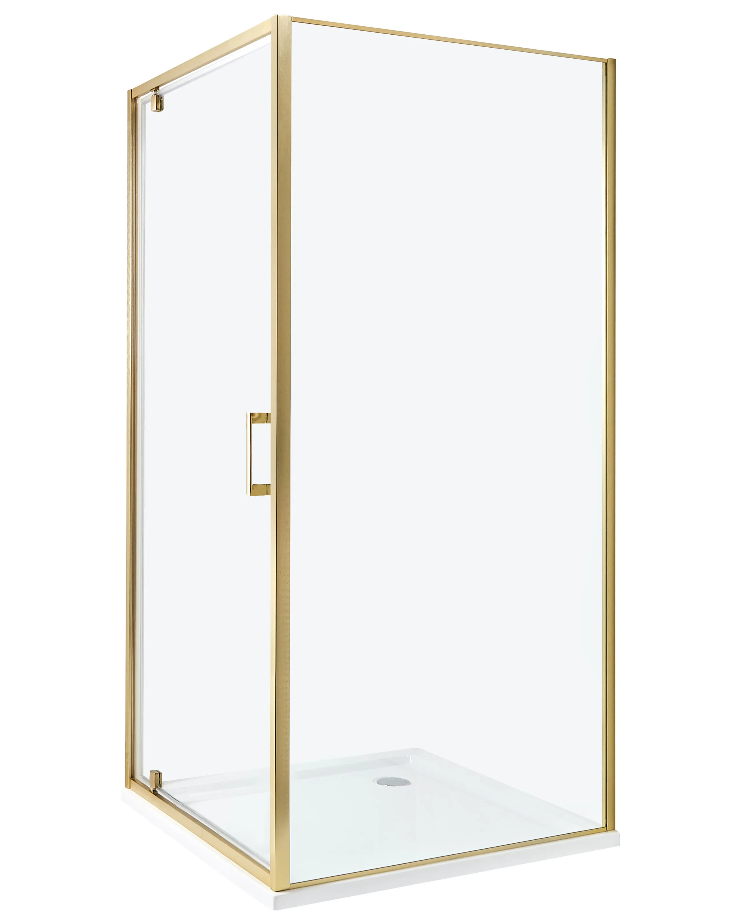 Cabina de ducha DARLI 90 x 90 x 185 cm Dorado