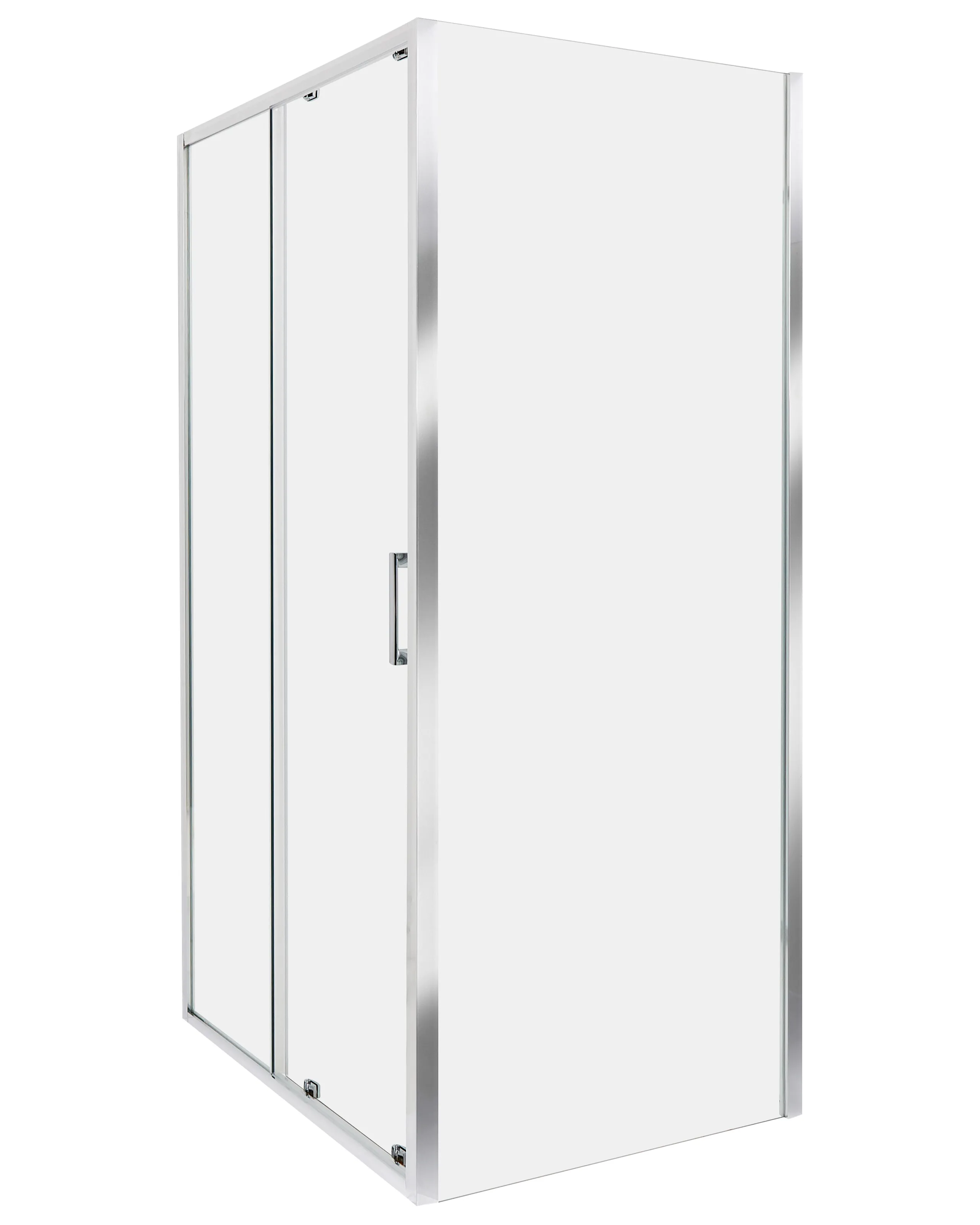 Cabina de ducha YORO 80 x 100 x 185 cm Plateado