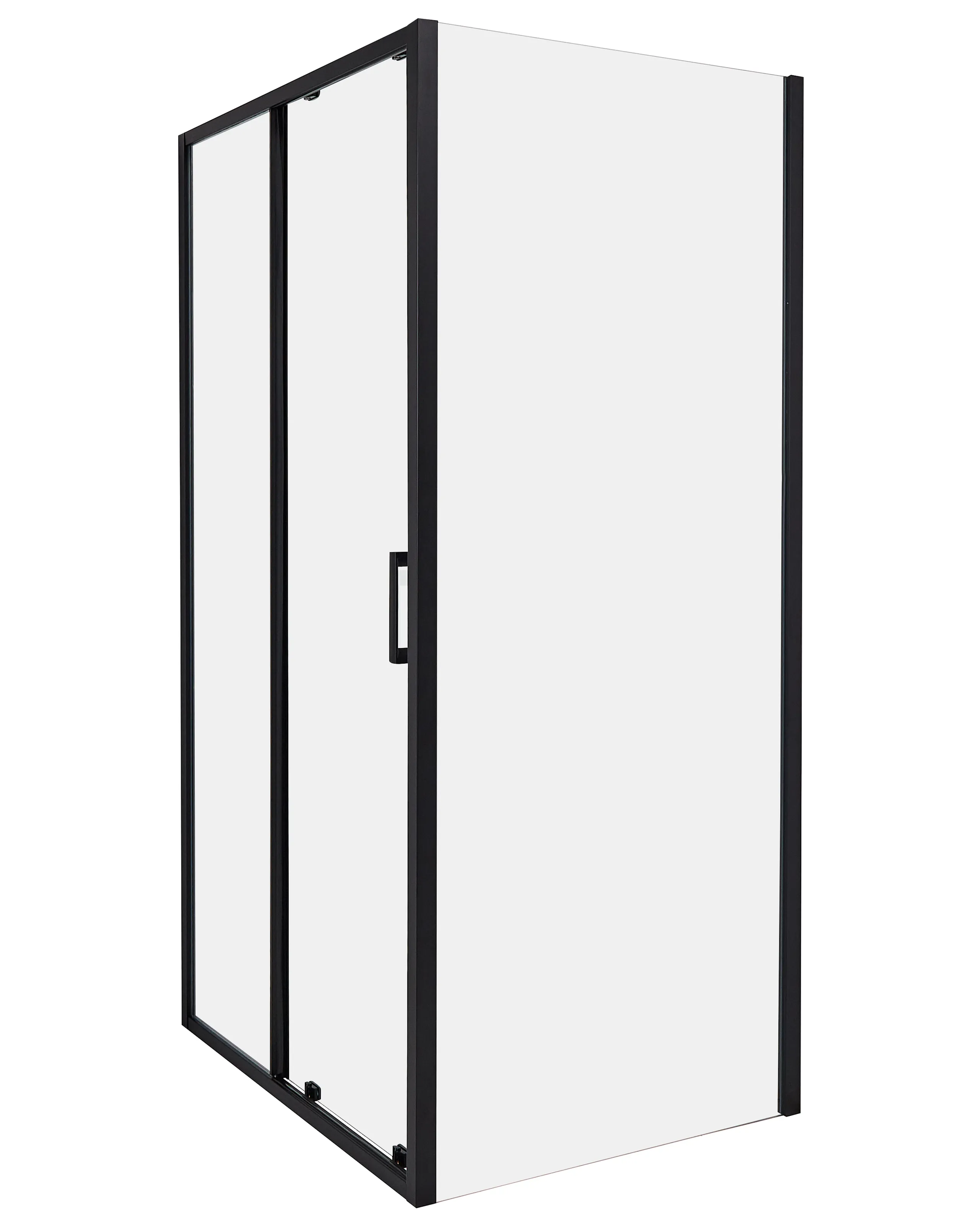 Cabina de ducha YORO 80 x 100 x 185 cm Negro