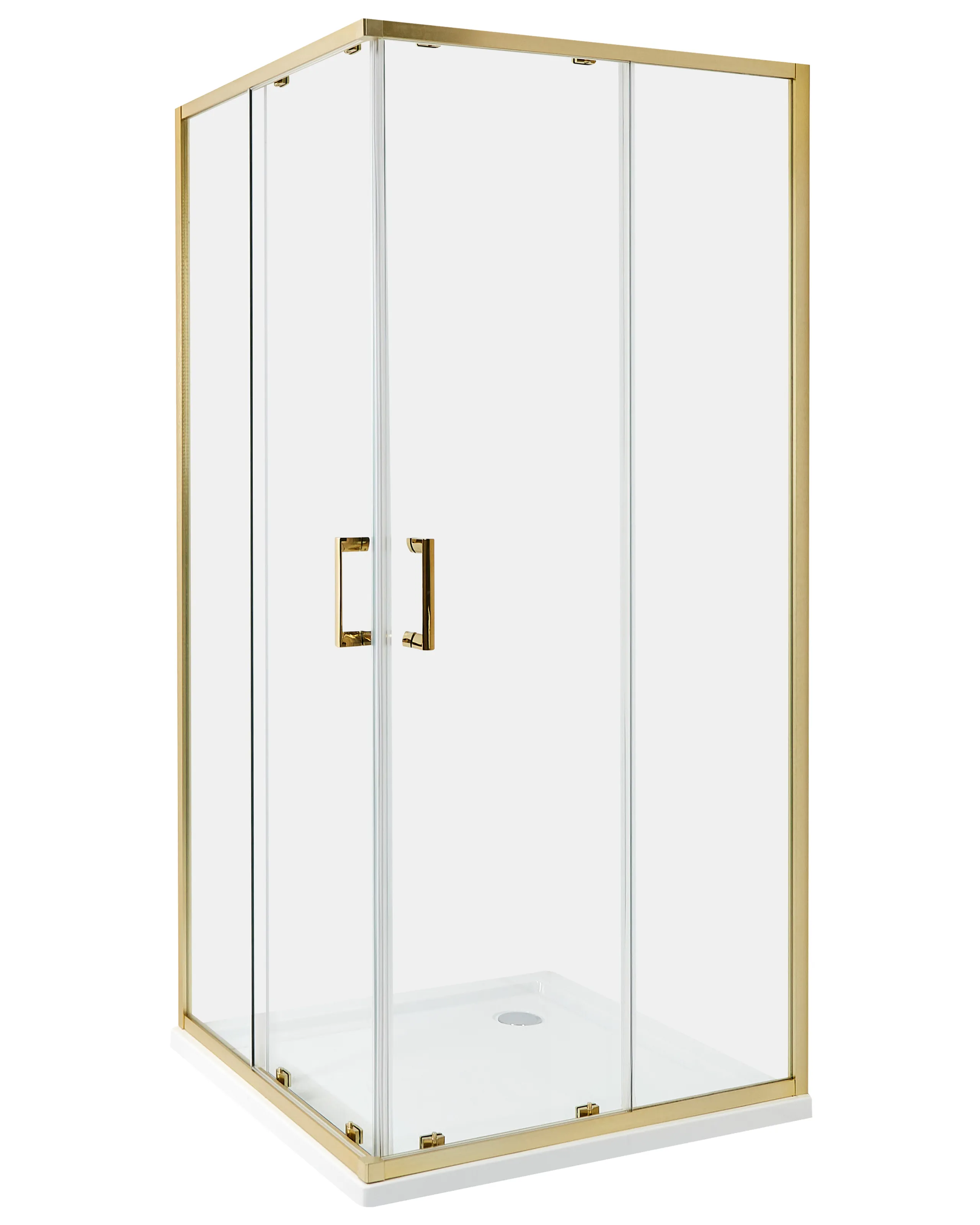 Cabina de ducha TELA 90 x 90 x 185 cm Dorado