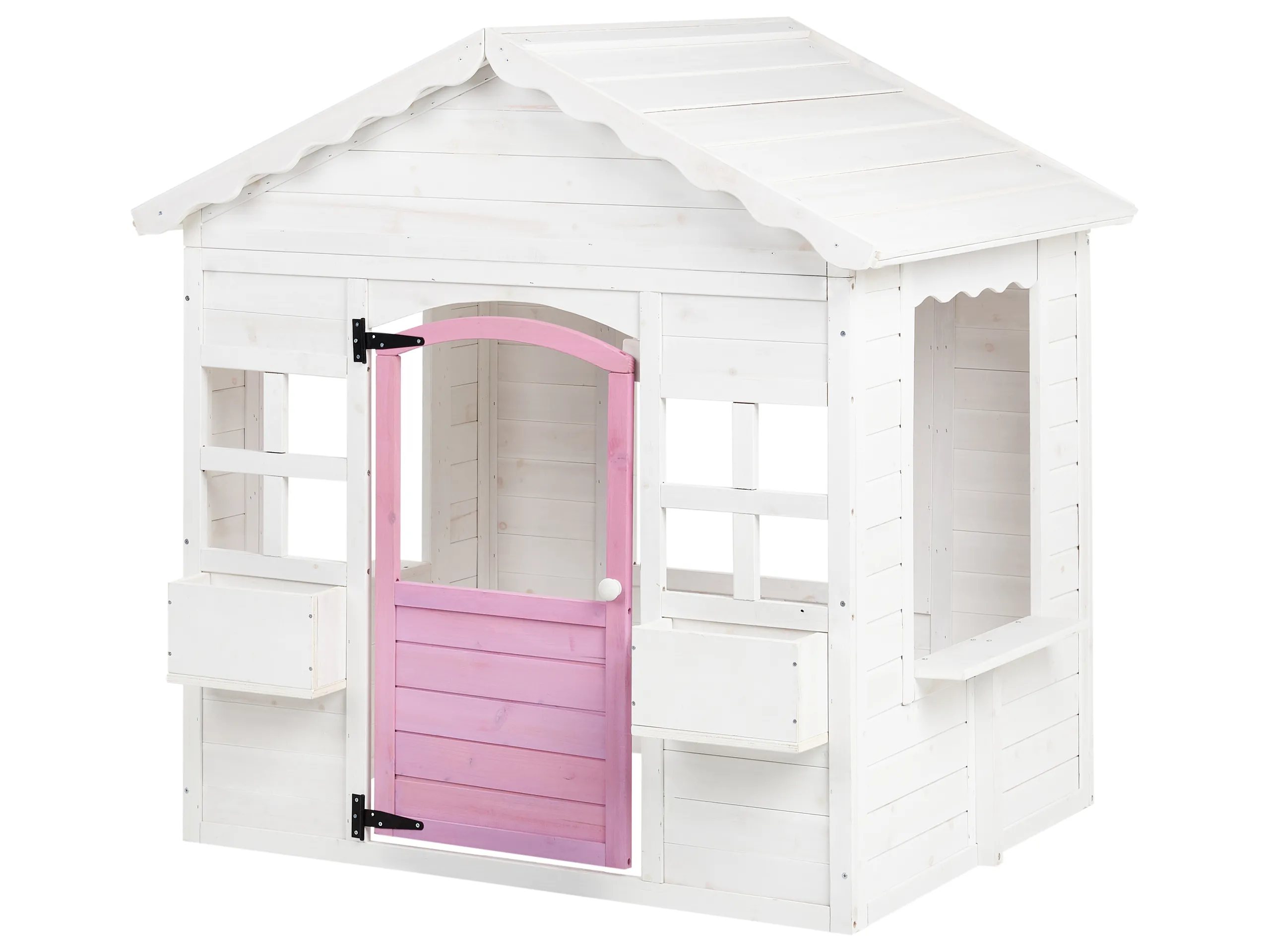 Casita de jardín NIKAIA Madera de abeto Blanco