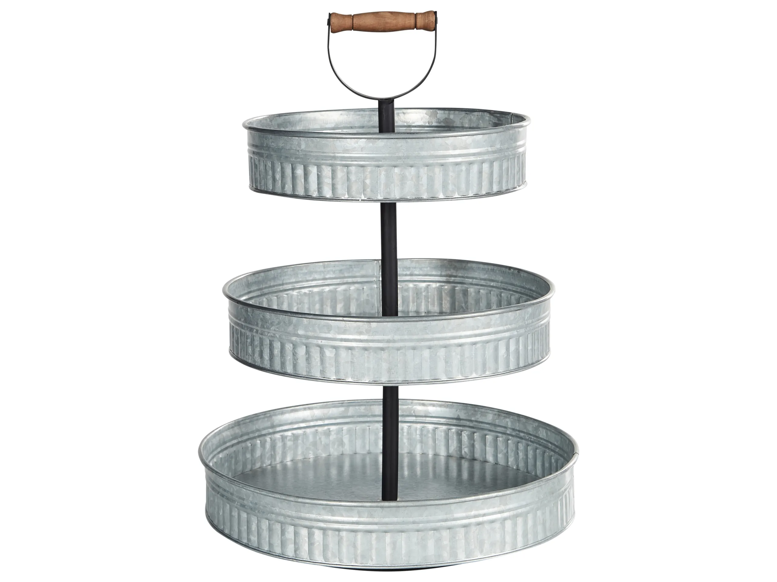 3-Tiered Cake Stand KOUIGN Silver