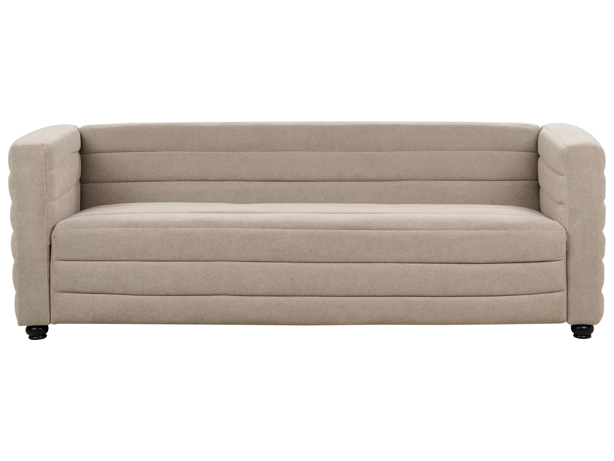 Sofa 3 Seater HOFN Fabric Taupe
