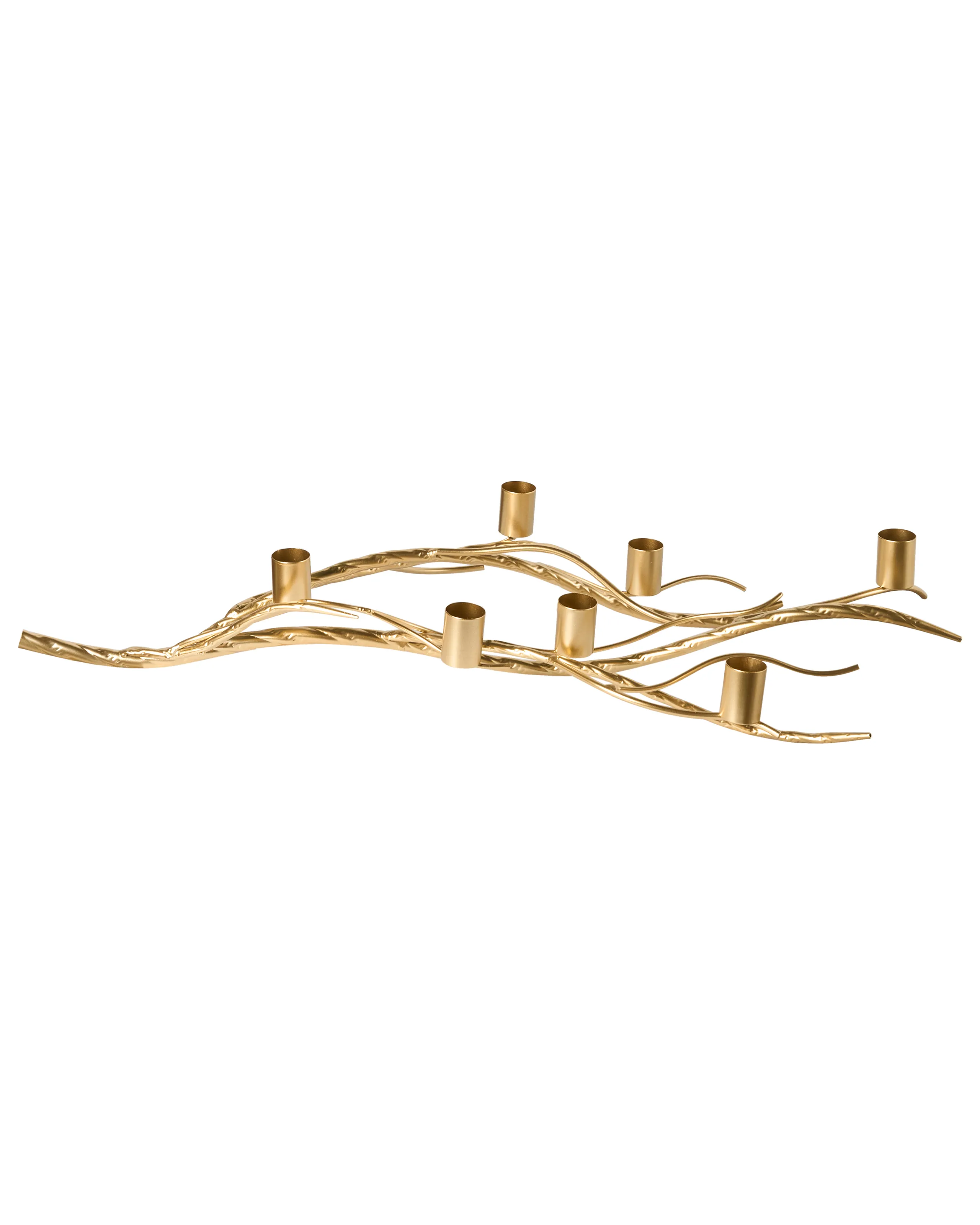 Candelero ARRENTELA Metal 10 cm Dorado