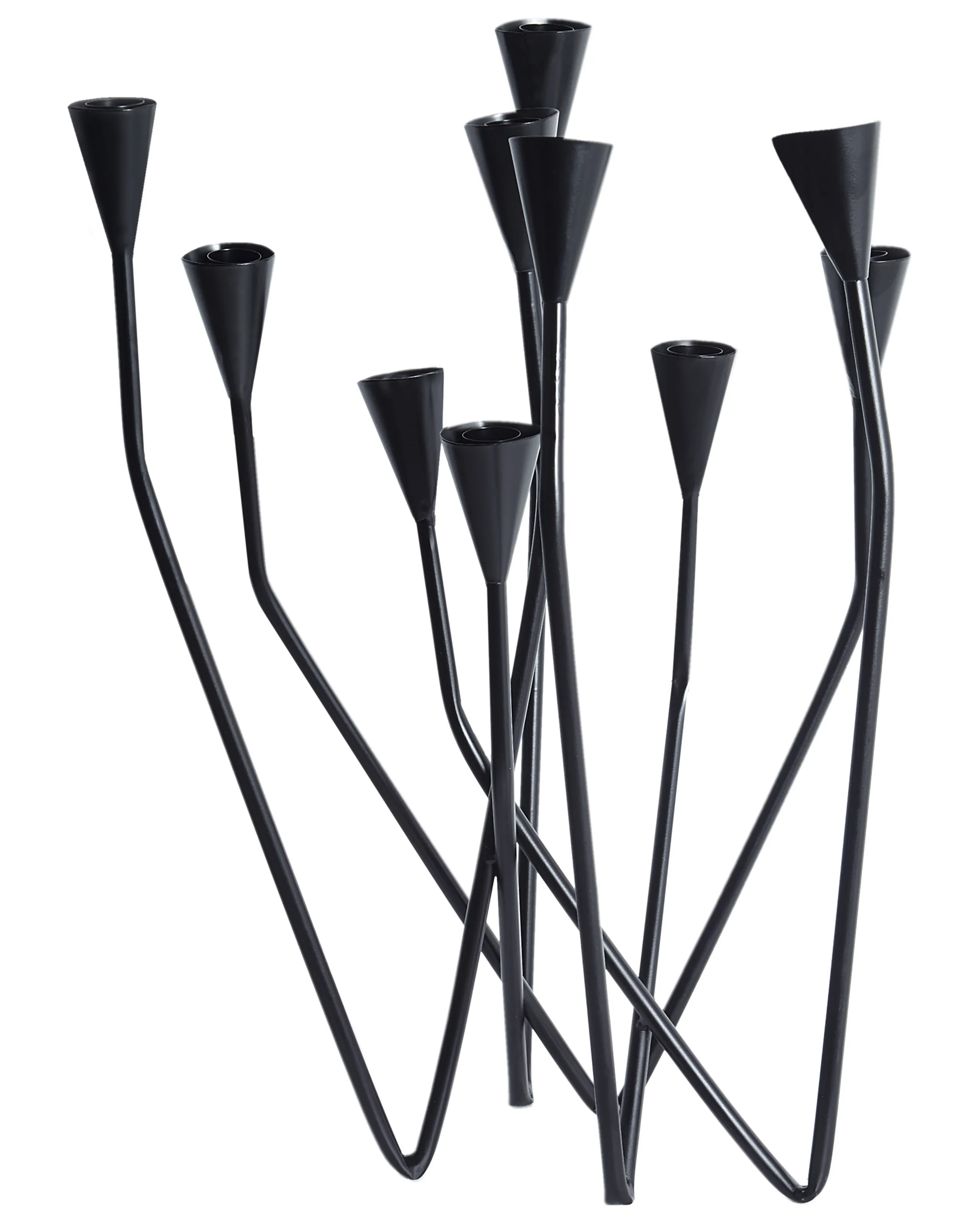 Candelero MATOSINHOS Metal 54 cm Negro