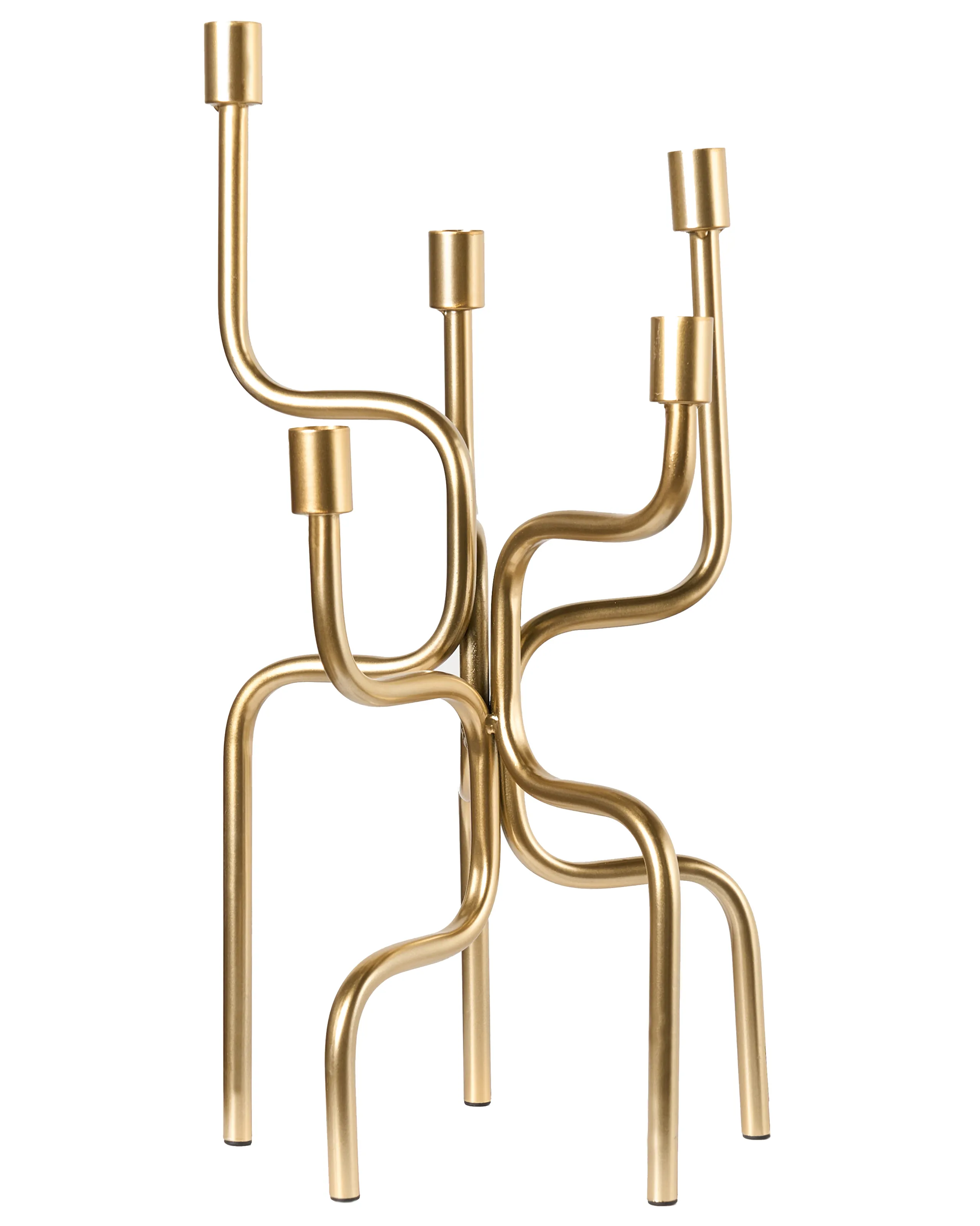 Candelero PORRTELA Metal 50 cm Dorado
