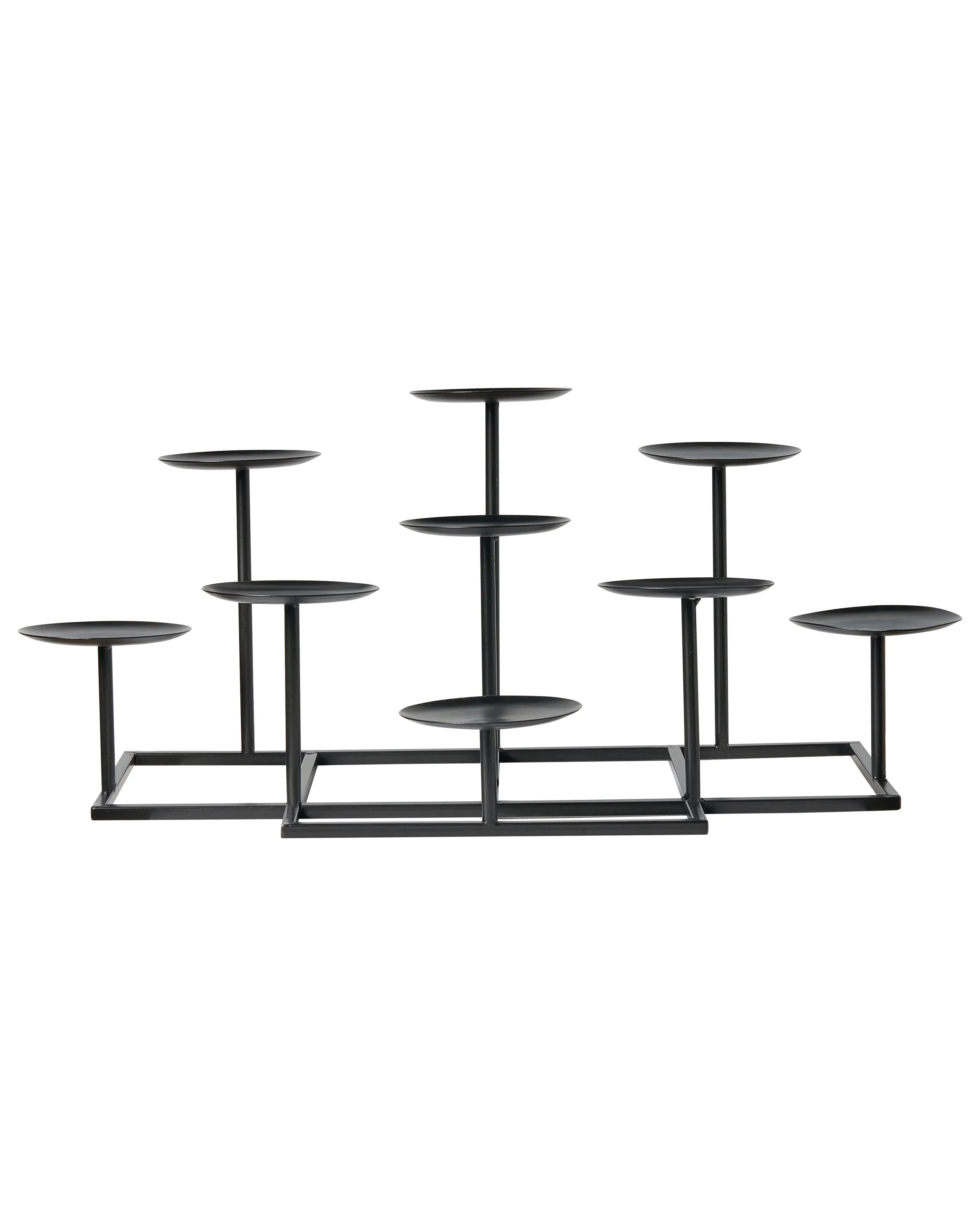 Candelero LAMEGO Metal 23 cm Negro
